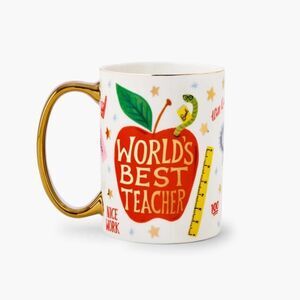 World's Best Teacher Ceramic Mug